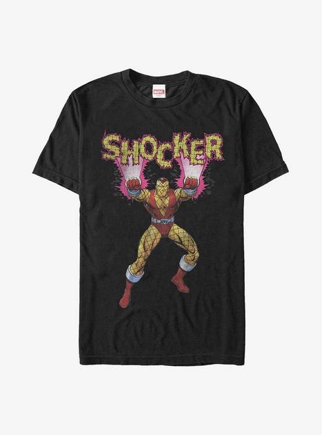 Camiseta Marvel Shockified Para Hombre - Diseño Clásico, Manga Corta - Impresa En EE.UU.