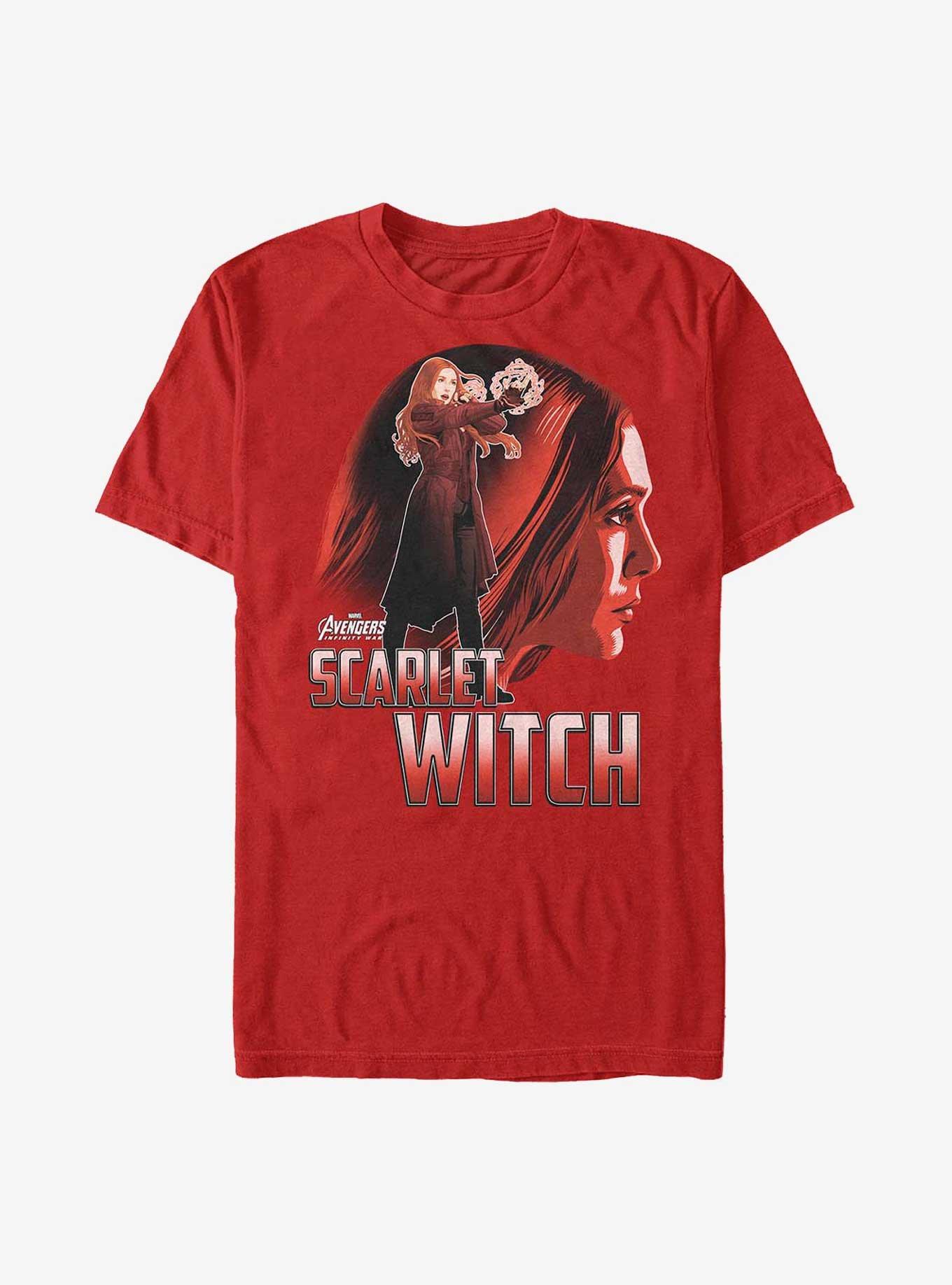 Marvel Avengers Scarlet Witch SillouhetteT-Shirt, , hi-res