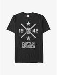 Marvel Captain America Crossing T-Shirt, BLACK, hi-res