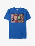 Marvel Guardians Of The Galaxy Team Panels T-Shirt, ROYAL, hi-res