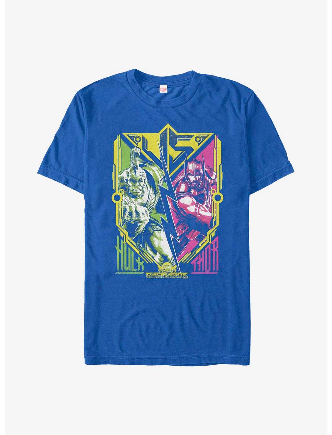 Marvel Thor Neon Versus T-Shirt, ROYAL, hi-res