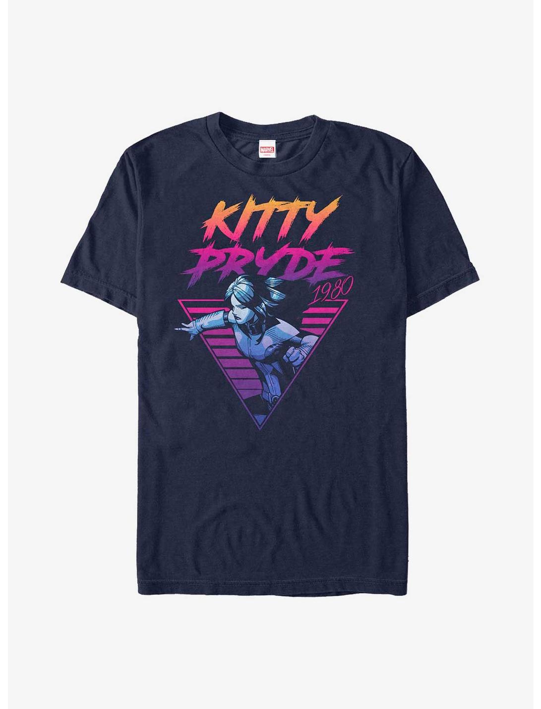 Marvel X-Men Neon Kitty Pryde T-Shirt, NAVY, hi-res