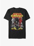 Star Wars Dark Comic T-Shirt, BLACK, hi-res
