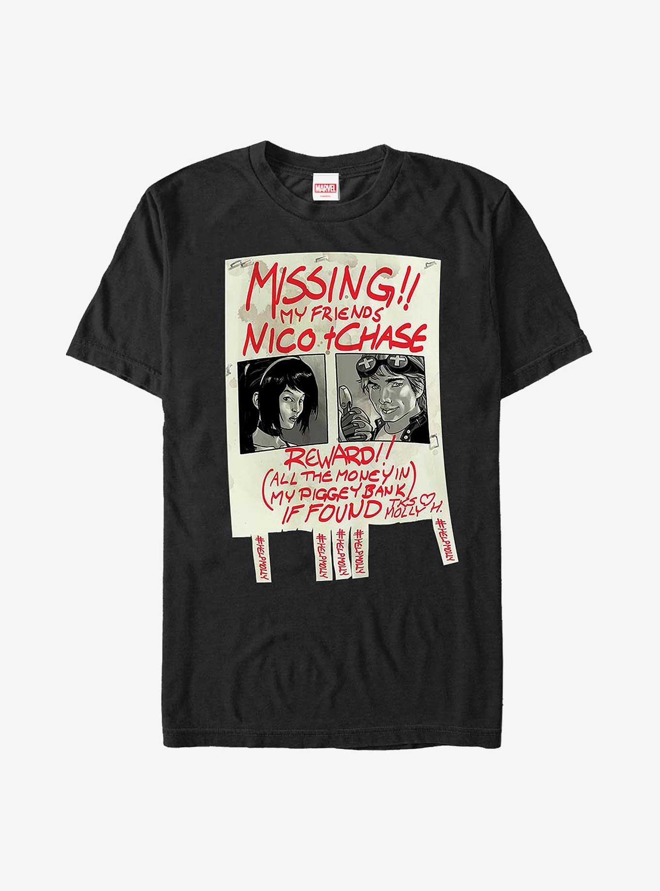 Marvel Most Wanted T-Shirt, BLACK, hi-res