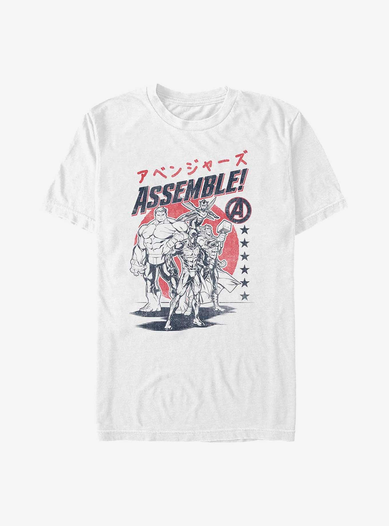 Marvel Avengers Assemble T-Shirt, WHITE, hi-res