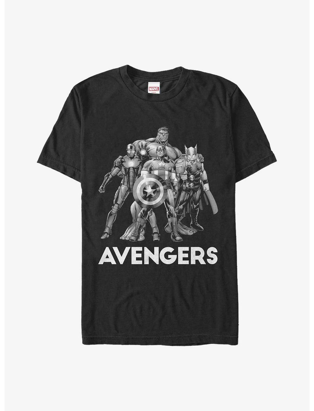 Marvel Avengers Squad T-Shirt, BLACK, hi-res