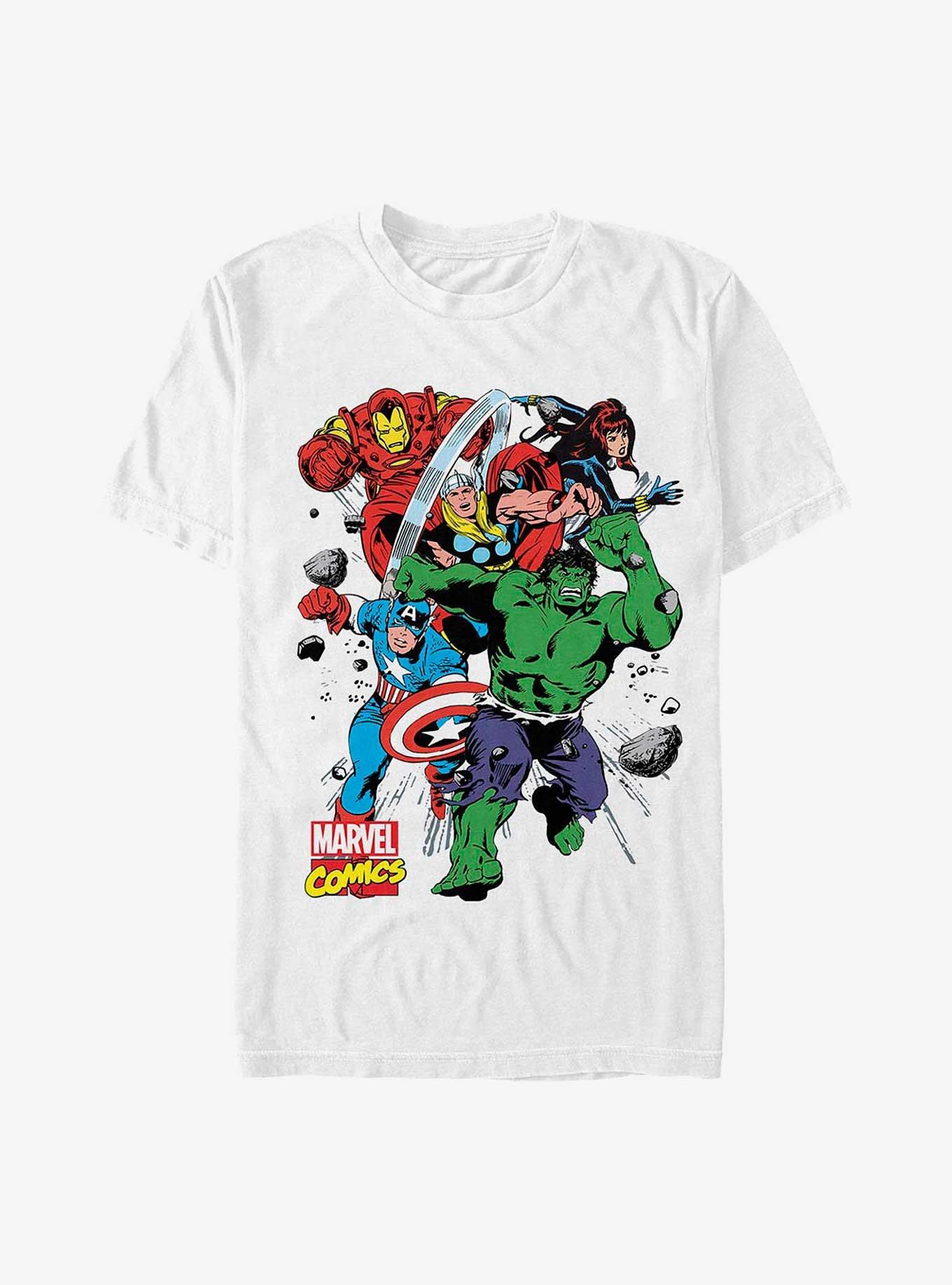 Marvel Avengers Starters T-Shirt, WHITE, hi-res