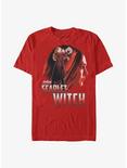 Marvel Avengers Scarlet Witch SillouhetteT-Shirt, RED, hi-res