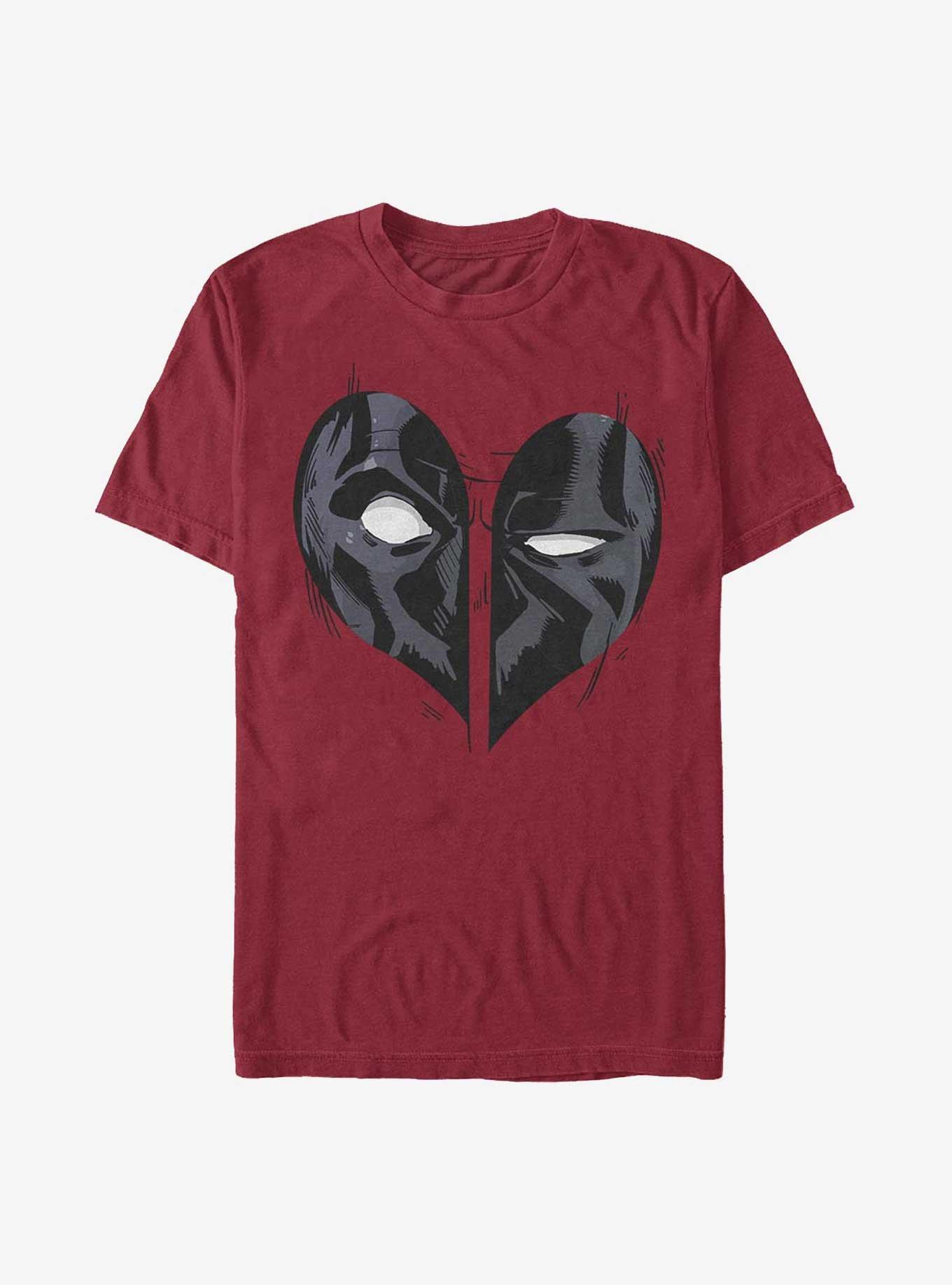 Marvel Deadpool Heartpool T-Shirt, CARDINAL, hi-res