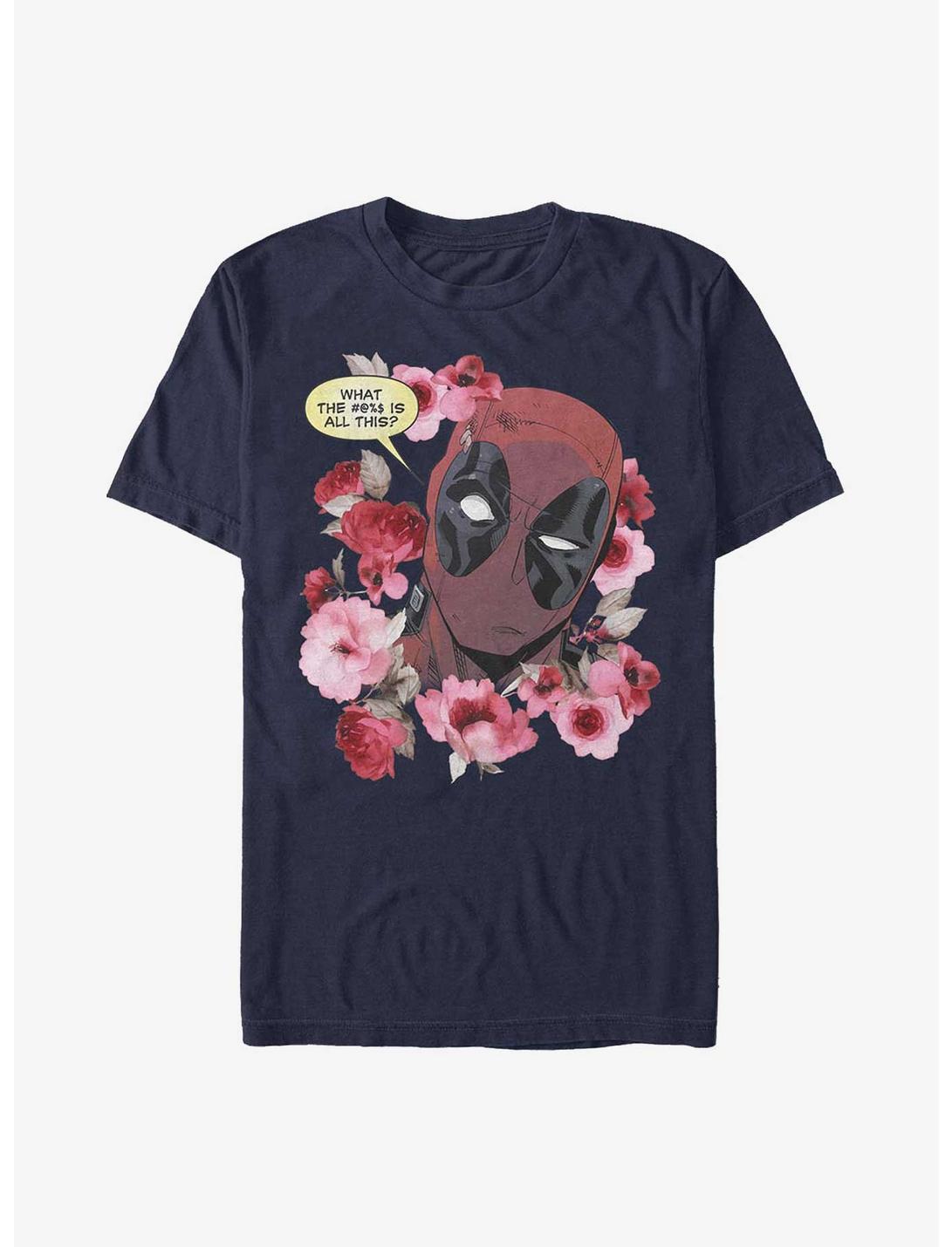 Marvel Deadpool What Is This T-Shirt, NAVY, hi-res
