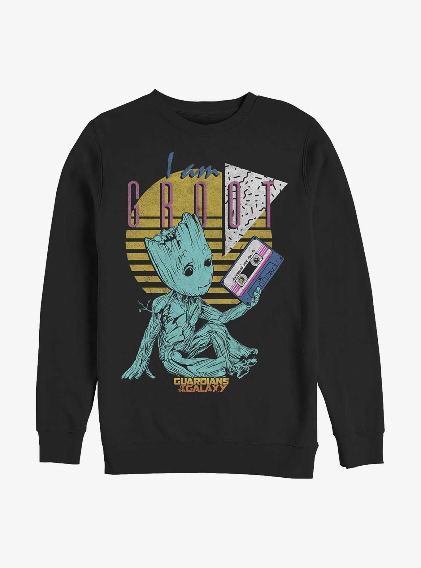 Marvel Guardians Of The Galaxy 90's Groots Sweatshirt, , hi-res