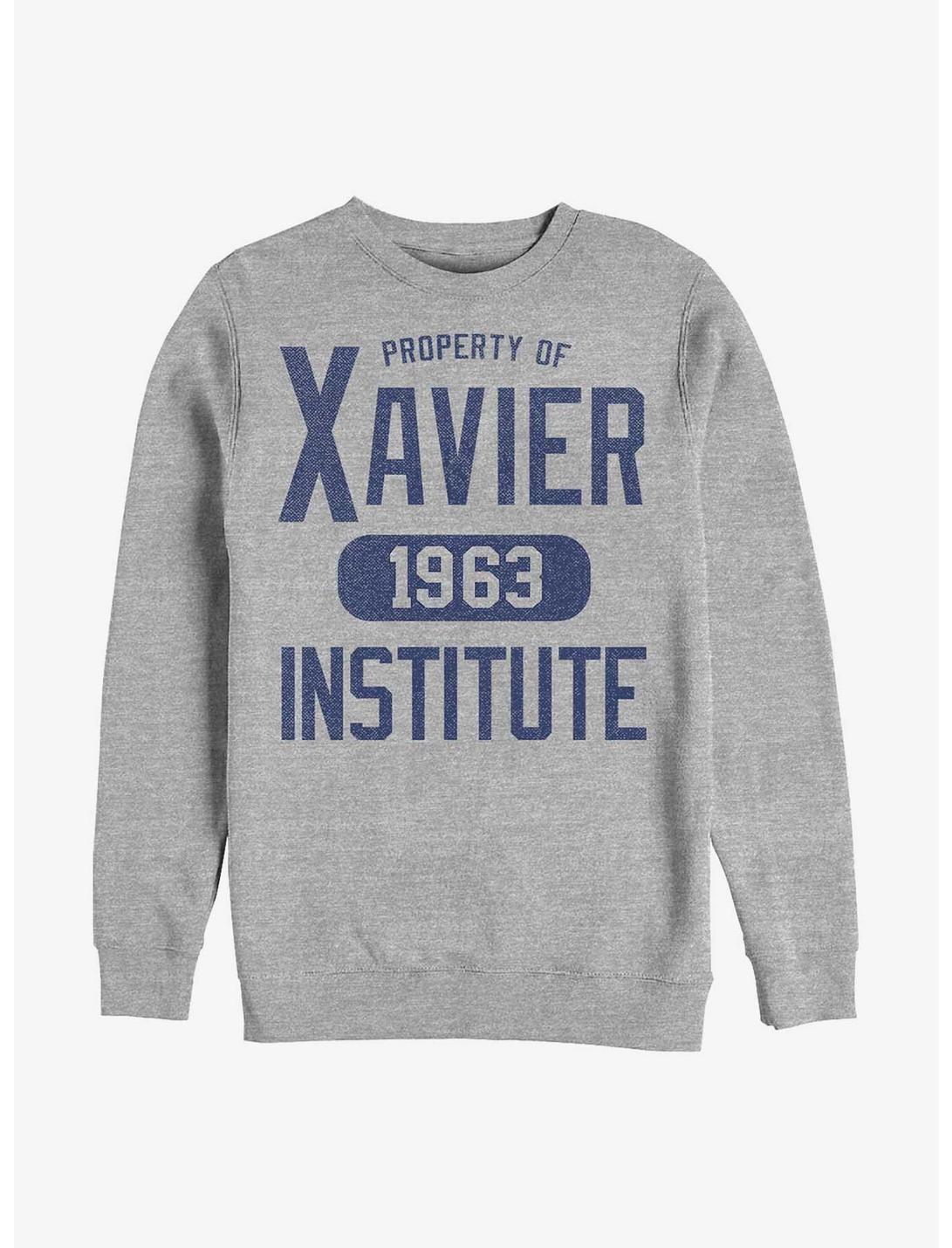 Marvel X-Men Varsity Shirt Sweatshirt, ATH HTR, hi-res