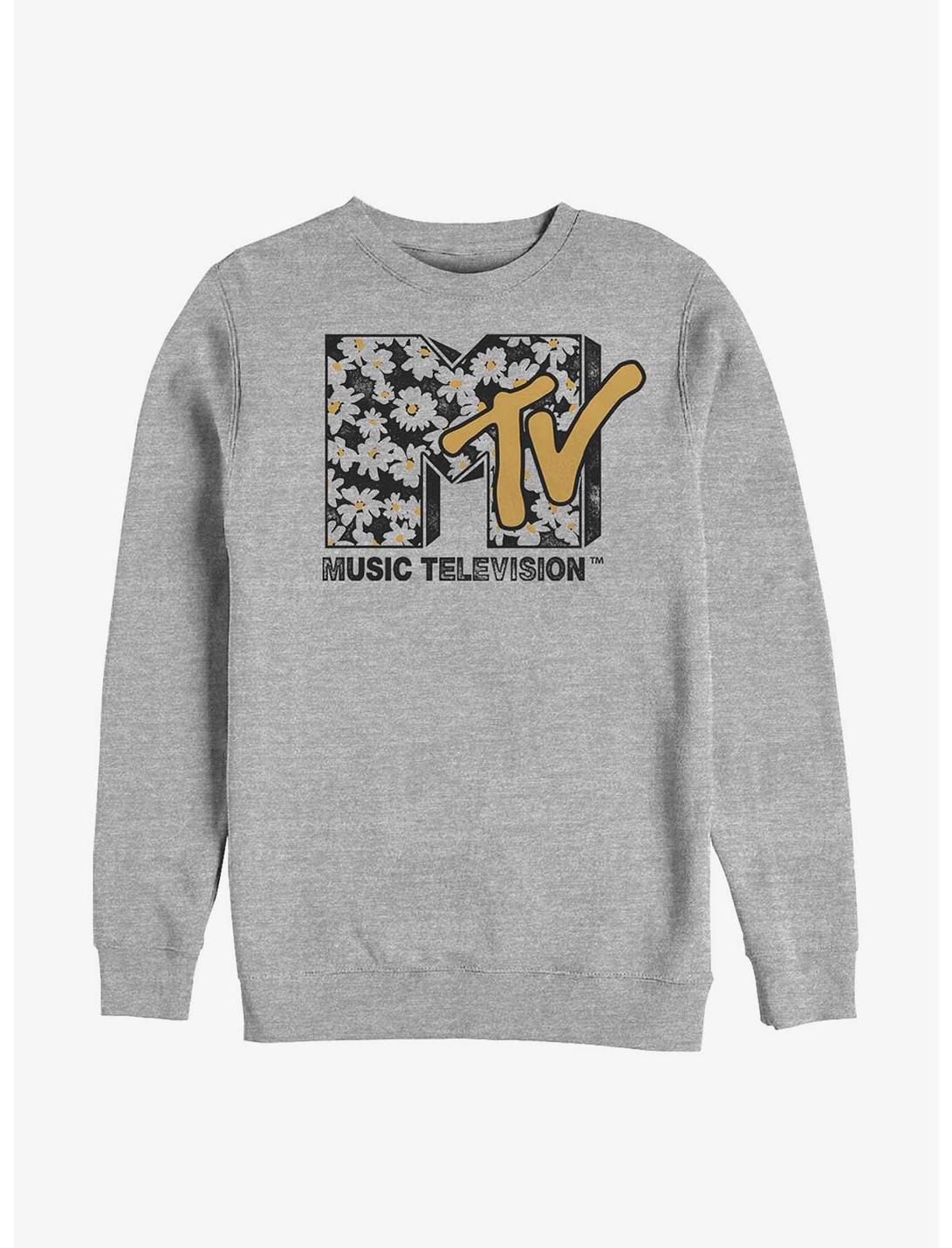 MTV Daisies Sweatshirt, ATH HTR, hi-res