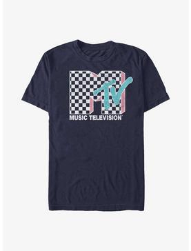 MTV Checkered Inverse T-Shirt, , hi-res