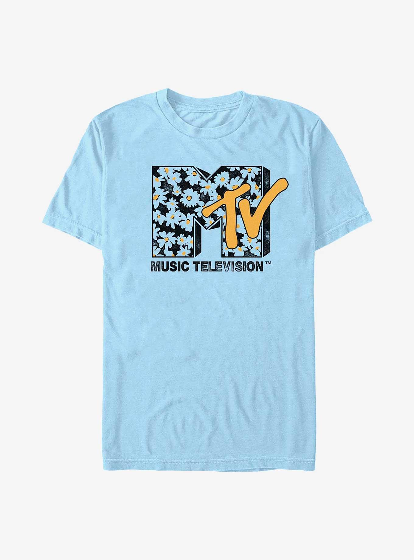 MTV Daisies T-Shirt, LT BLUE, hi-res