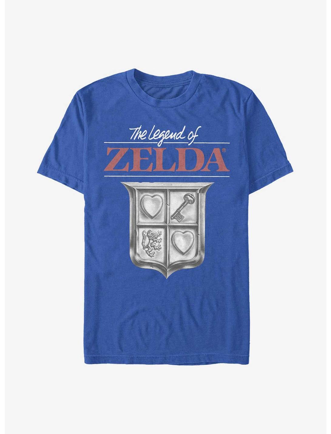 Nintendo Classic Zelda T-Shirt, ROYAL, hi-res