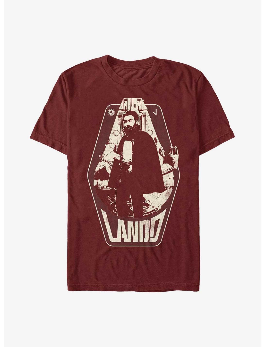 Star Wars Han Solo Lando System T-Shirt, CARDINAL, hi-res