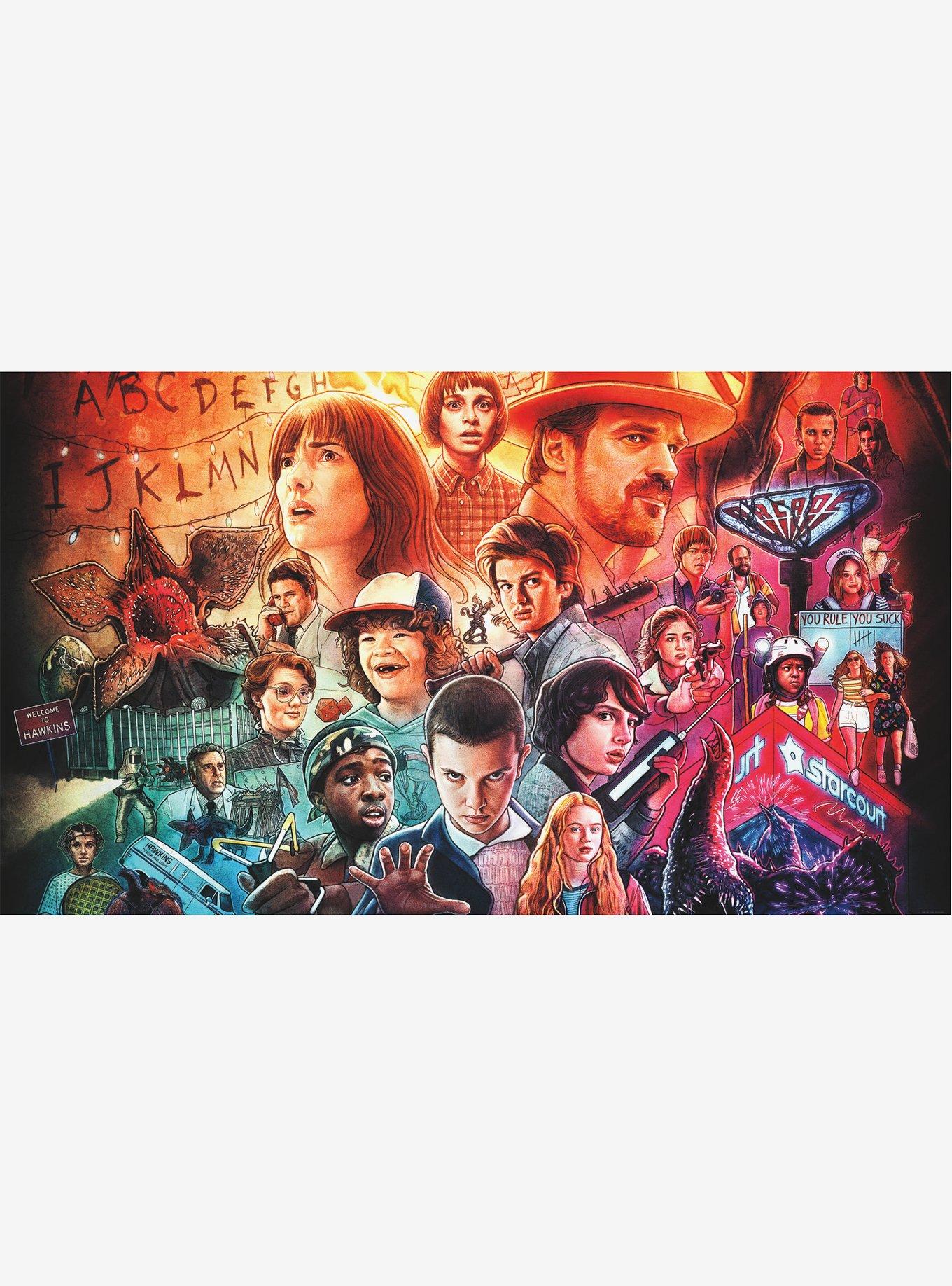 Stranger Things Mural Wallpaper, , hi-res