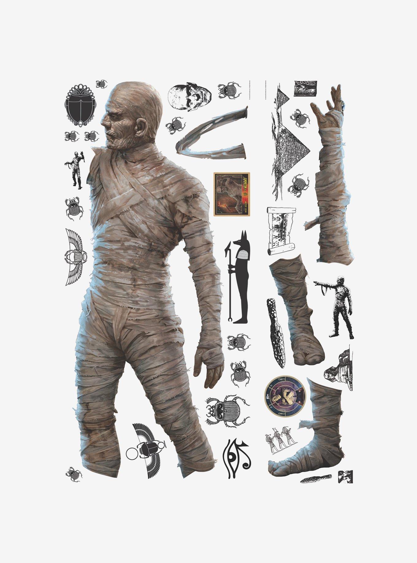 Universal Monsters The Mummy Giant Peel & Stick Wall Decals, , hi-res