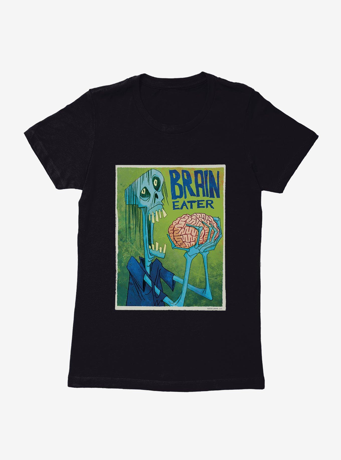 ParaNorman Brain Eater Womens T-Shirt, BLACK, hi-res