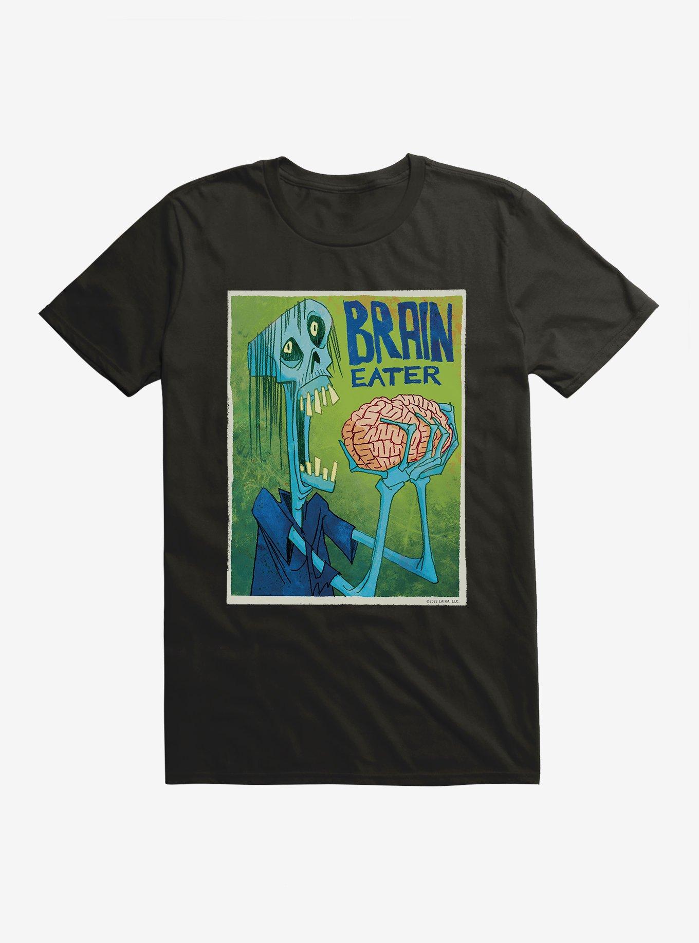 ParaNorman Brain Eater T-Shirt, BLACK, hi-res