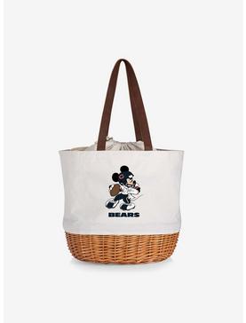 Disney Mickey Mouse NFL Chicago Bears Canvas Willow Basket Tote, , hi-res