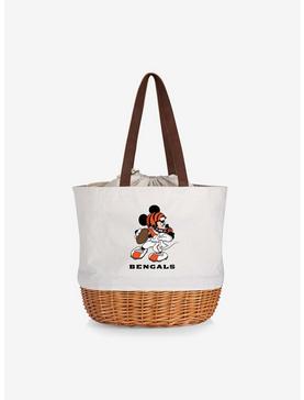 Disney Mickey Mouse NFL Cincinnati Bengals Canvas Willow Basket Tote, , hi-res