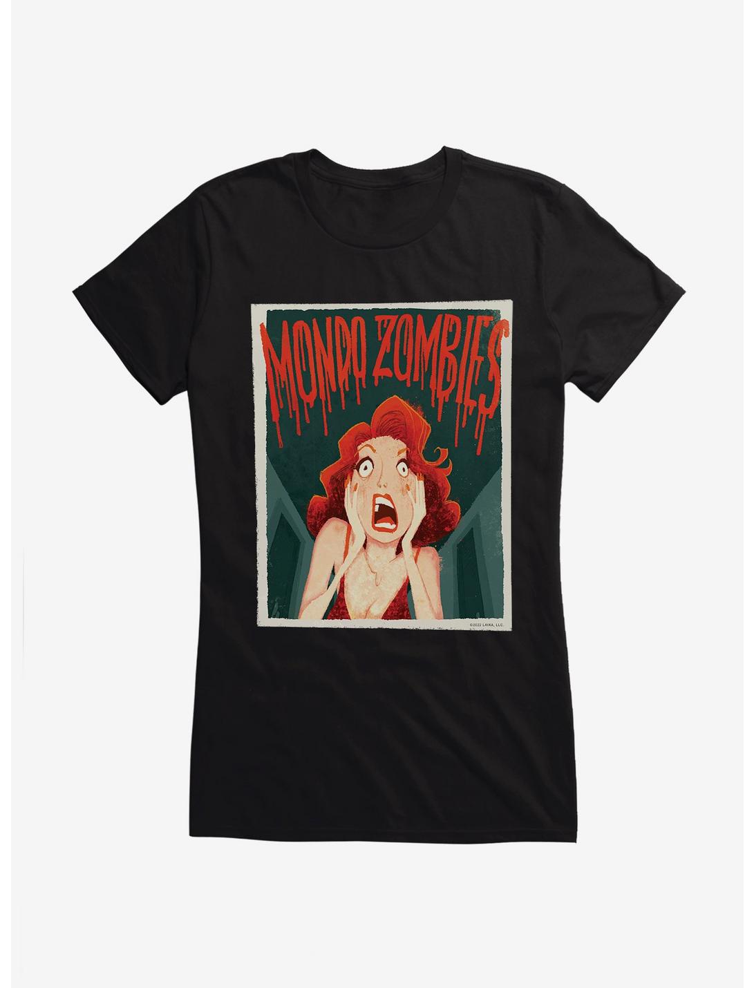 ParaNorman Mondo Zombies Girls T-Shirt, BLACK, hi-res