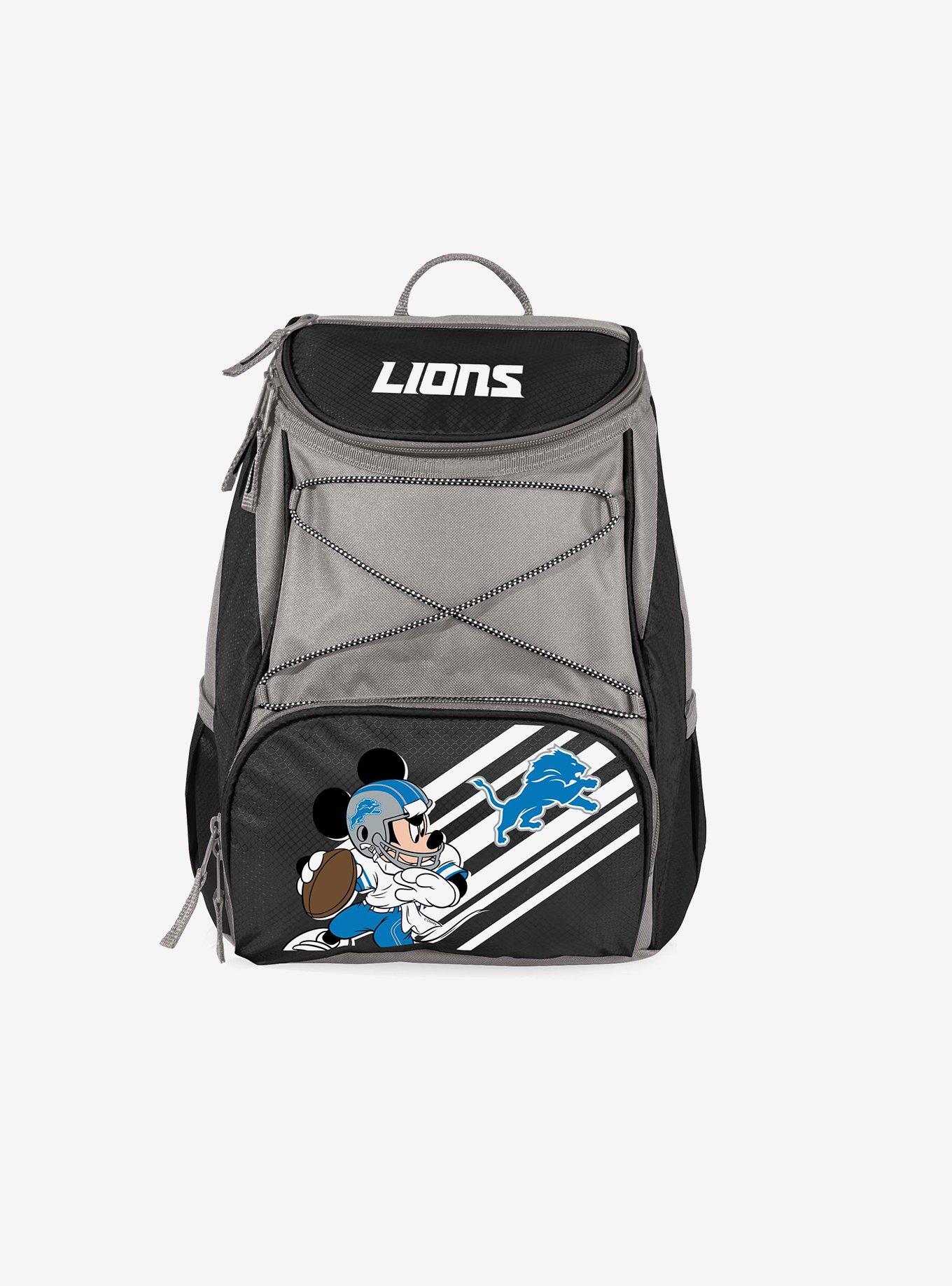 NFL Detroit Lions Mickey Mouse on The Go Lunch Cooler - Black