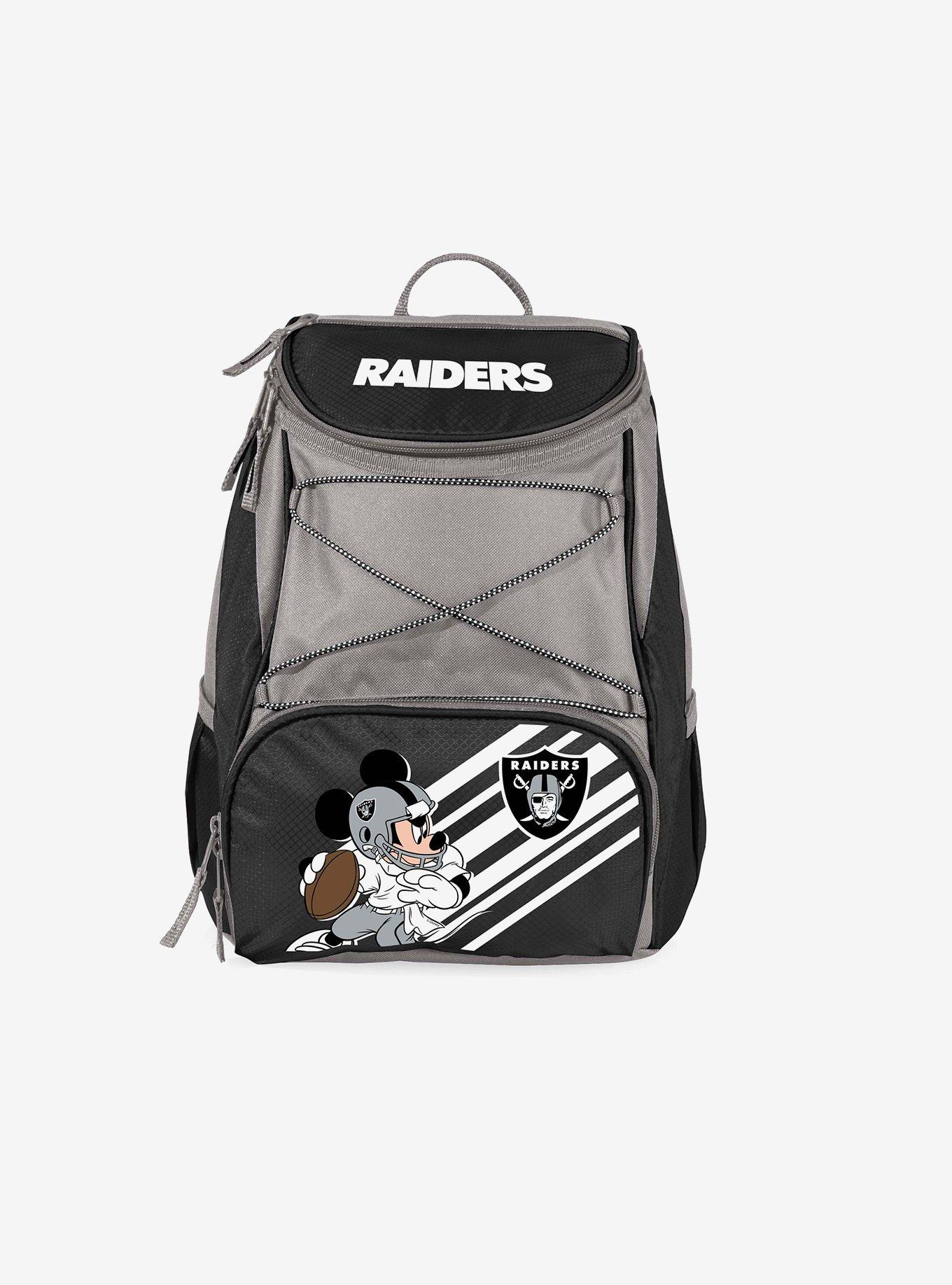 NFL Las Vegas Raiders Mickey Mouse on The Go Lunch Cooler - Black
