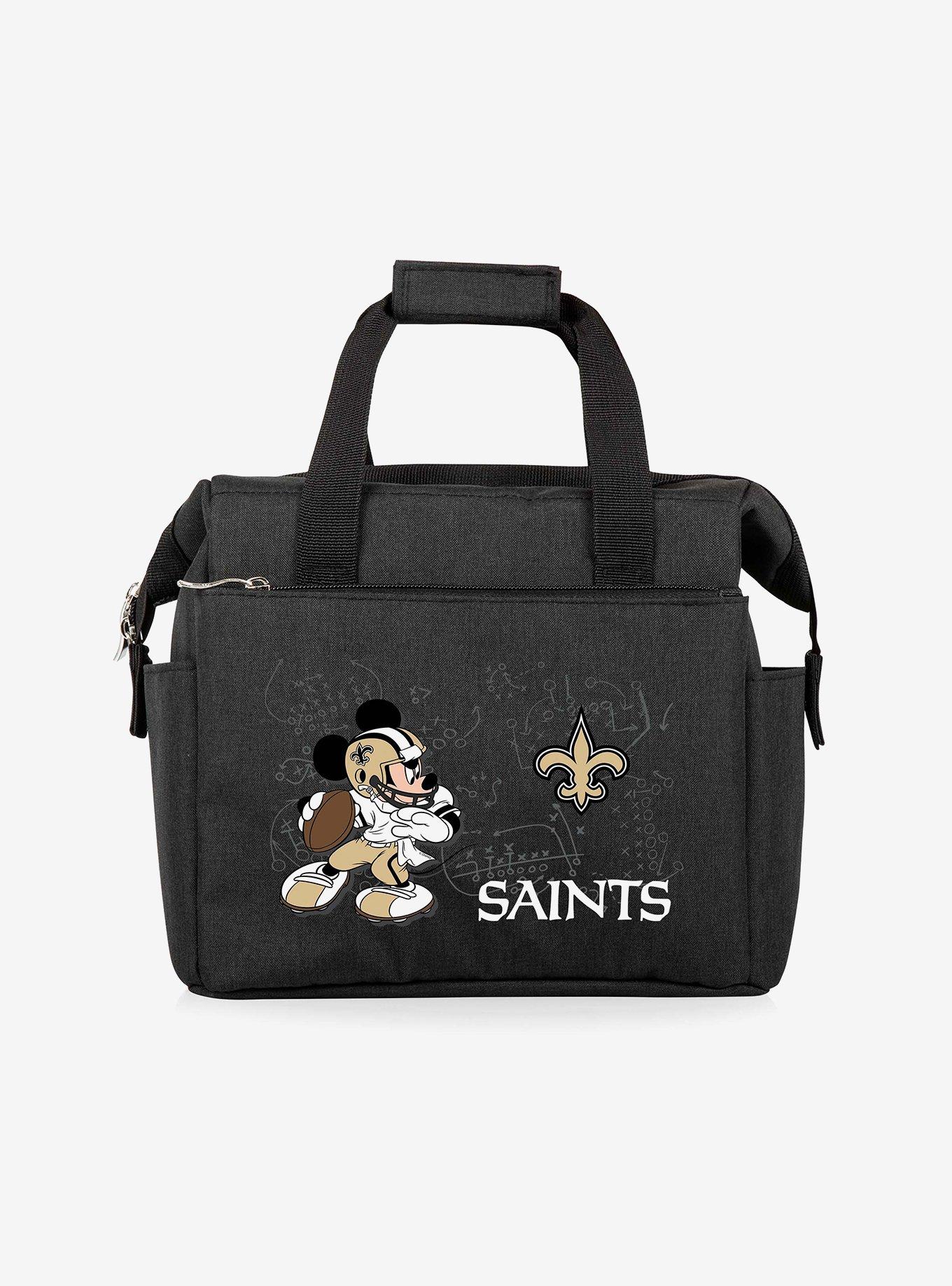 Disney Mickey Mouse NFL New Orleans Saints Tote Cooler Bag