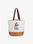 Disney Mickey Mouse NFL Indianapolis Colts Canvas Willow Basket Tote, , hi-res