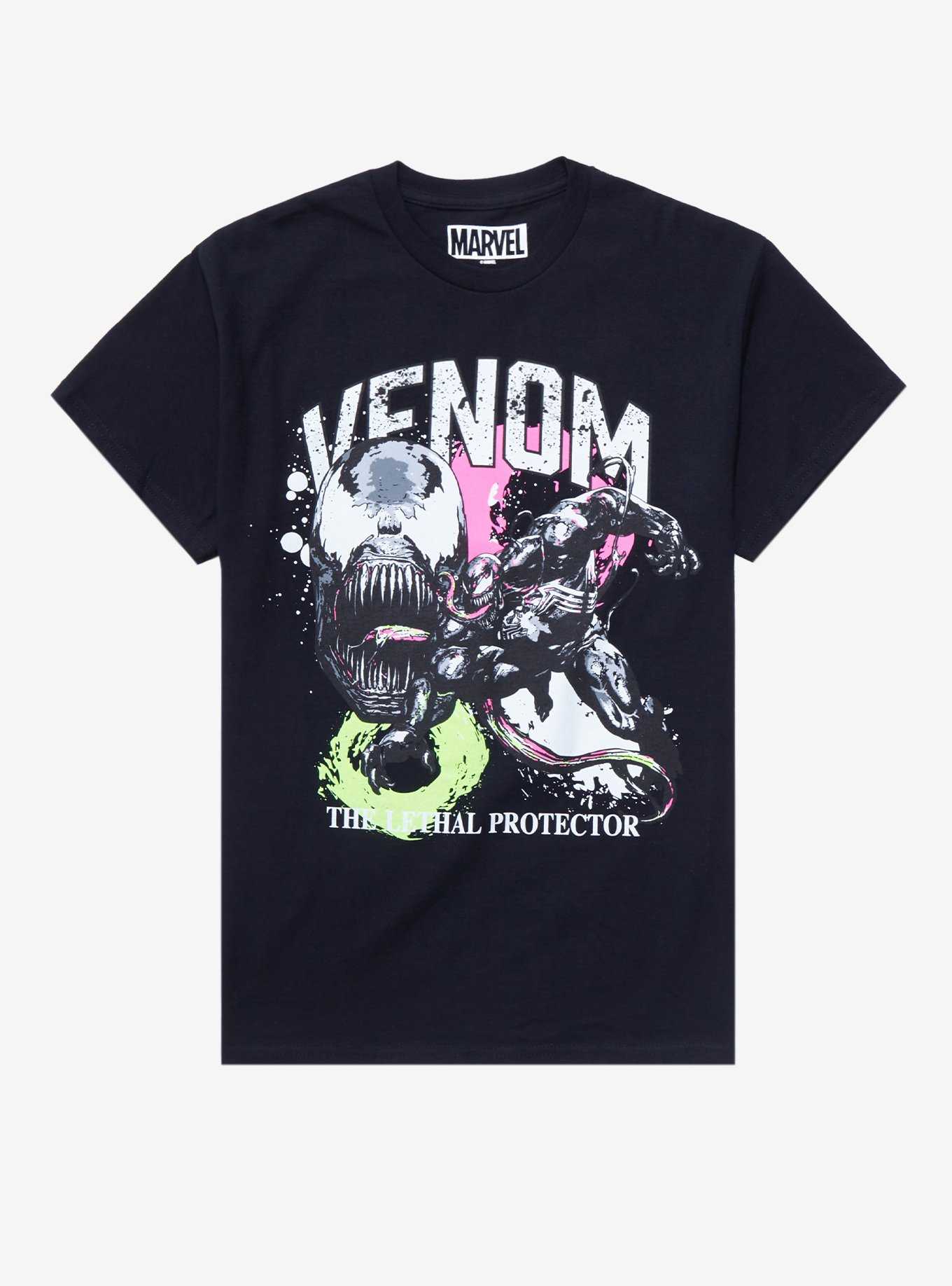 Marvel Spider-Man Venom Portrait T-Shirt - BoxLunch Exclusive, , hi-res