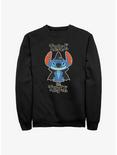 Disney Lilo & Stitch Trick Or Trick Sweatshirt, BLACK, hi-res