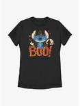 Disney Lilo & Stitch Boo! Womens T-Shirt, BLACK, hi-res
