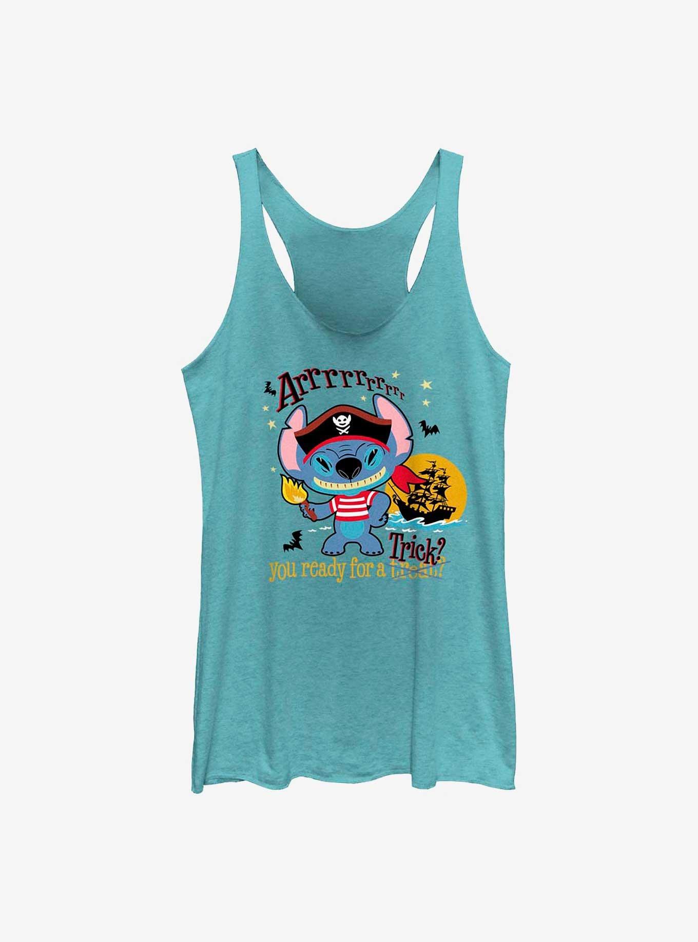 Disney Lilo & Stitch Pirate Stitch Womens Tank Top, , hi-res