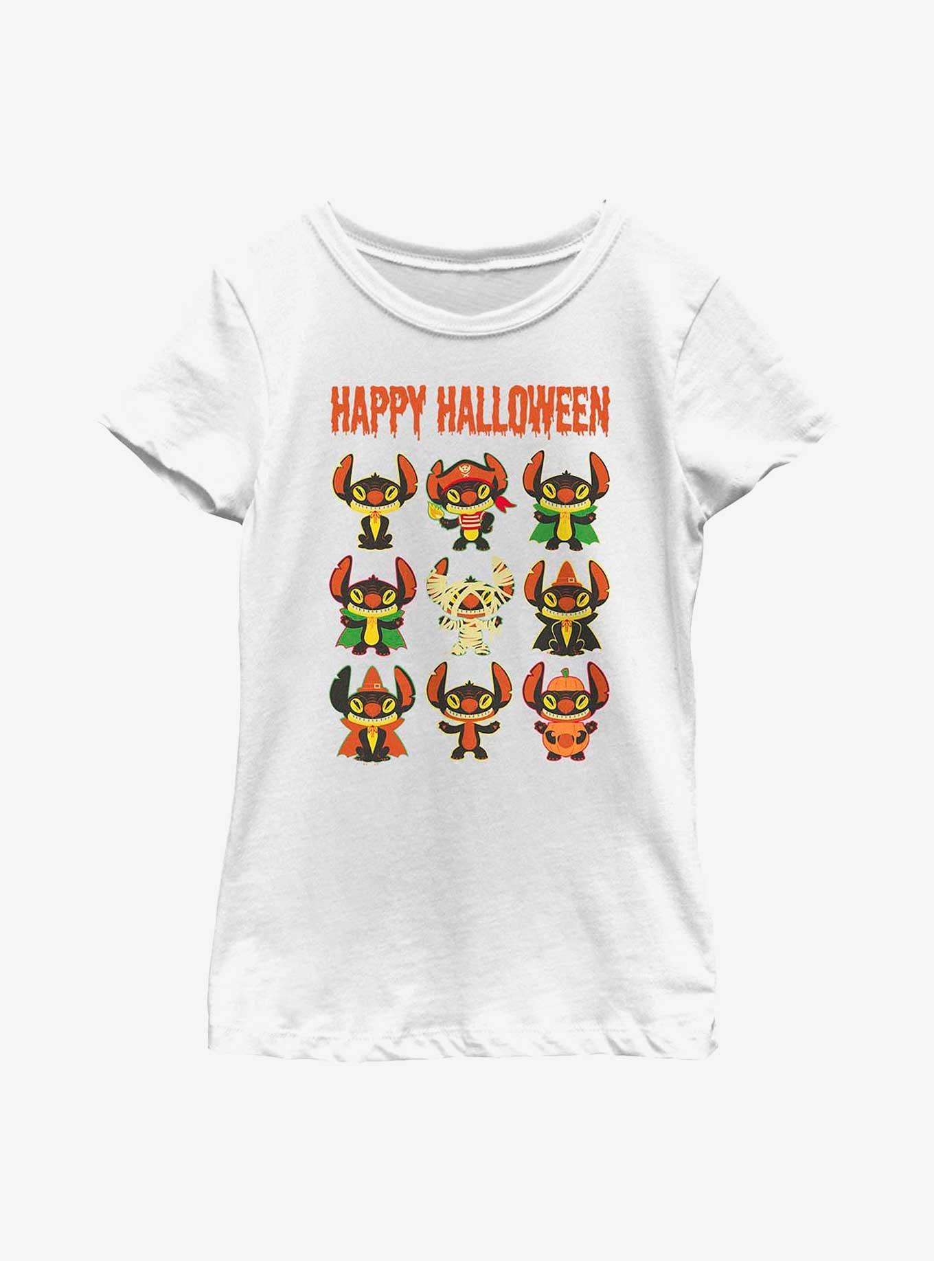Disney Lilo & Stitch Costumes Youth Girls T-Shirt, WHITE, hi-res