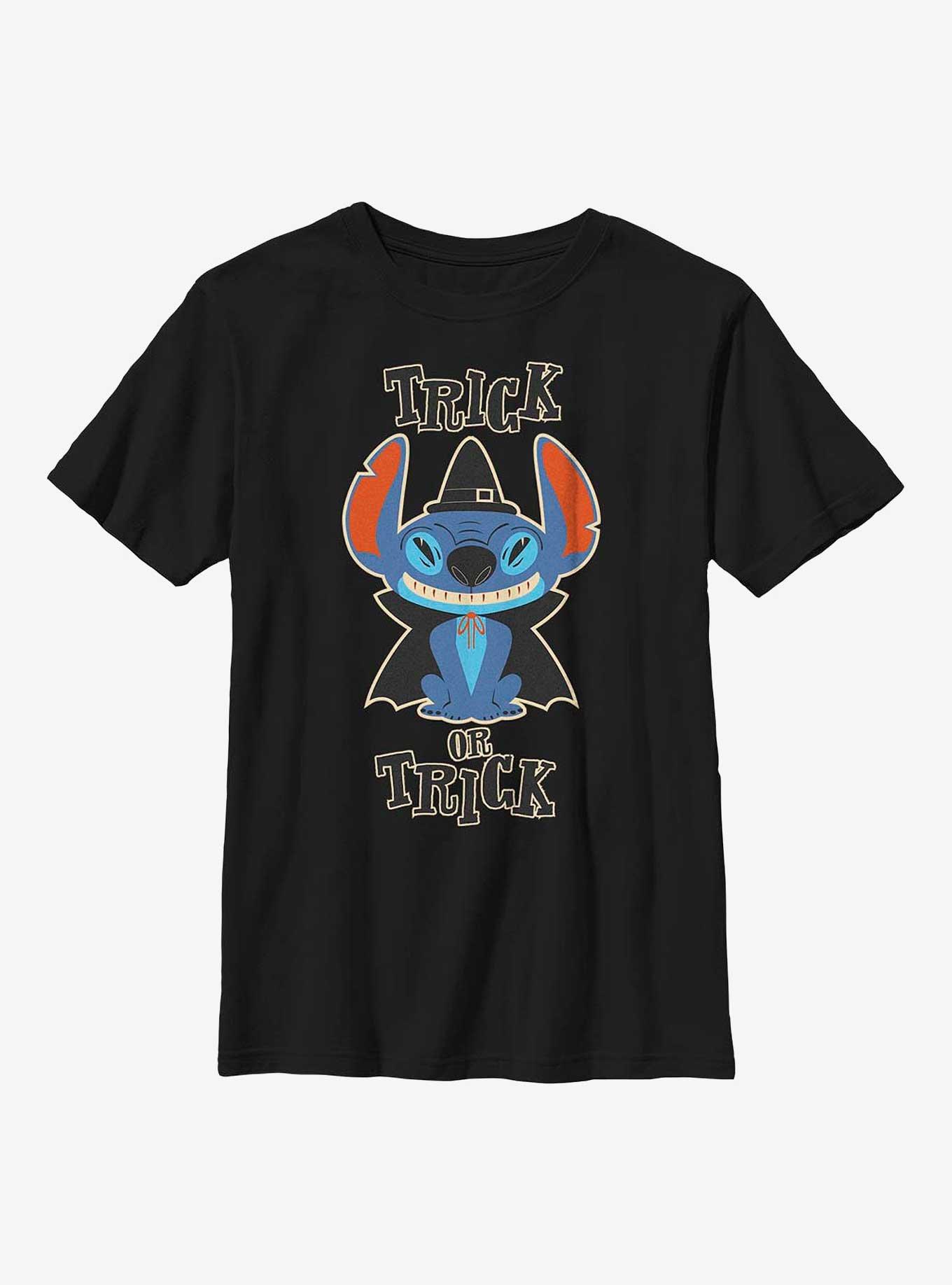 Disney Lilo & Stitch Trick Or Trick Youth T-Shirt, , hi-res