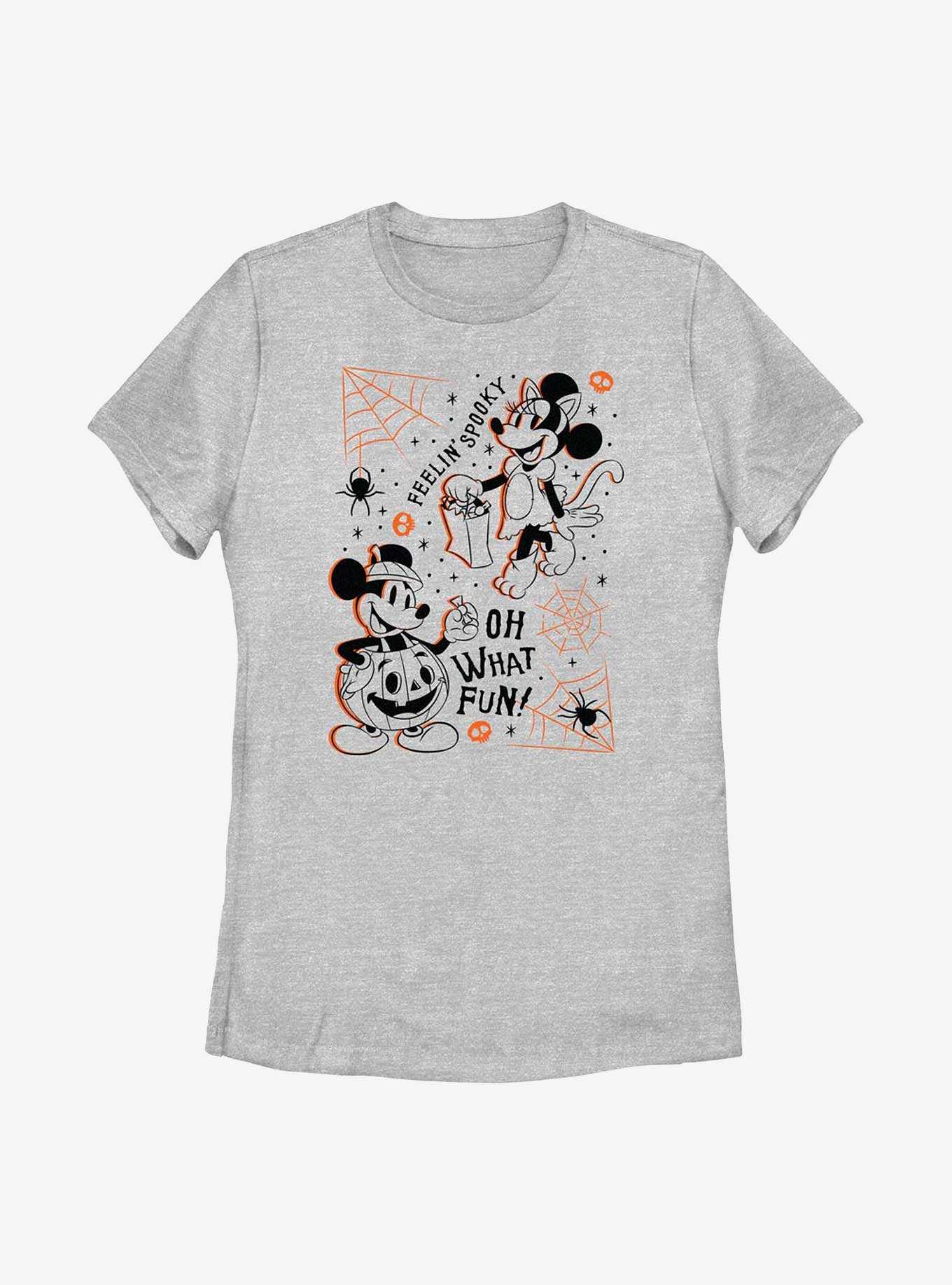 Disney Mickey Mouse & Minnie Mouse Feelin Spooky Womens T-Shirt, , hi-res