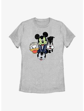 Disney Mickey Mouse & Friends Halloween Heads Womens T-Shirt, , hi-res