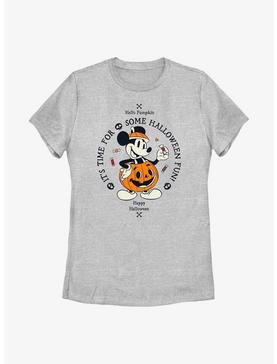 Disney Mickey Mouse Time For Halloween Pumpkin Mickey Womens T-Shirt, , hi-res