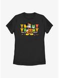 Disney Mickey Mouse Yummy Candy Party Womens T-Shirt, BLACK, hi-res