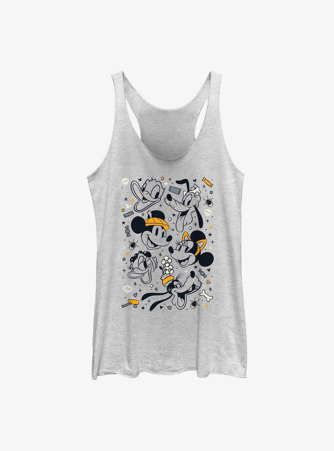 Women's Tank Top - Many Faces of Mickey Mouse