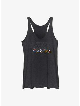 Disney Mickey Mouse & Friends Happy Haunting Shadows Womens Tank Top, , hi-res