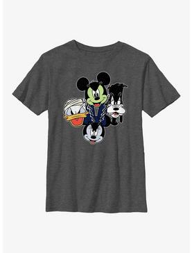 Disney Mickey Mouse & Friends Halloween Heads Youth T-Shirt, , hi-res