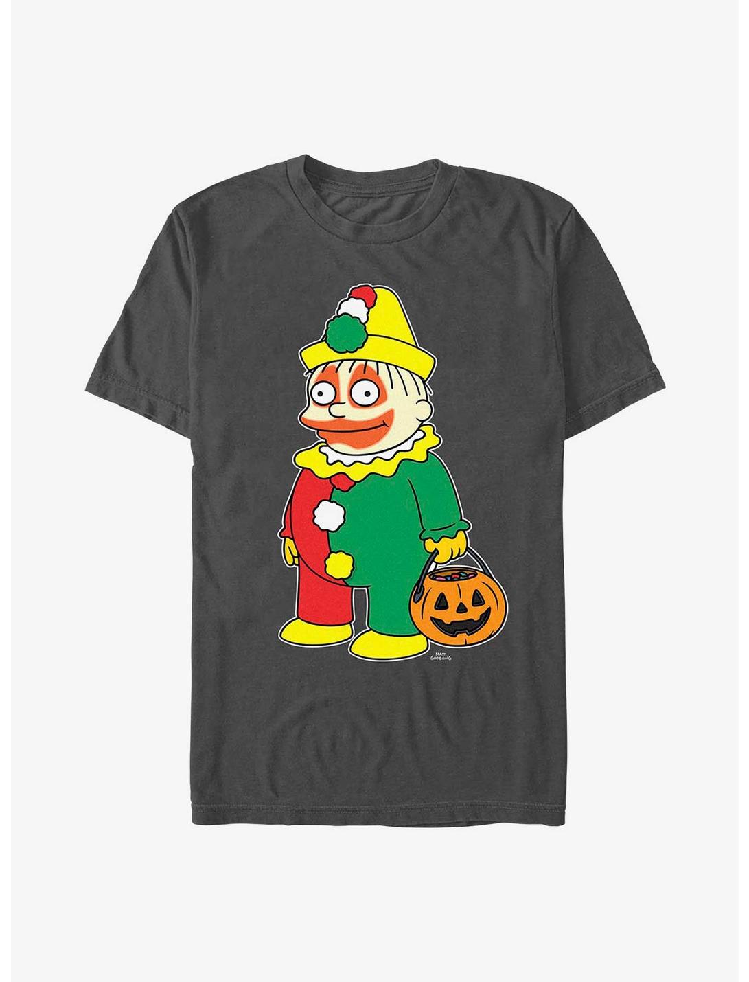 The Simpsons Clown Ralph T-Shirt, CHARCOAL, hi-res