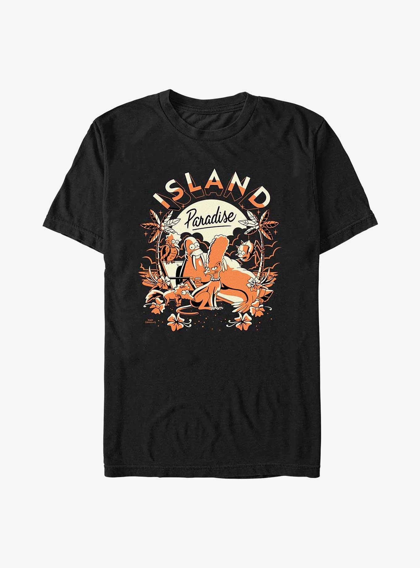 The Simpsons Island Paradise Family T-Shirt, , hi-res