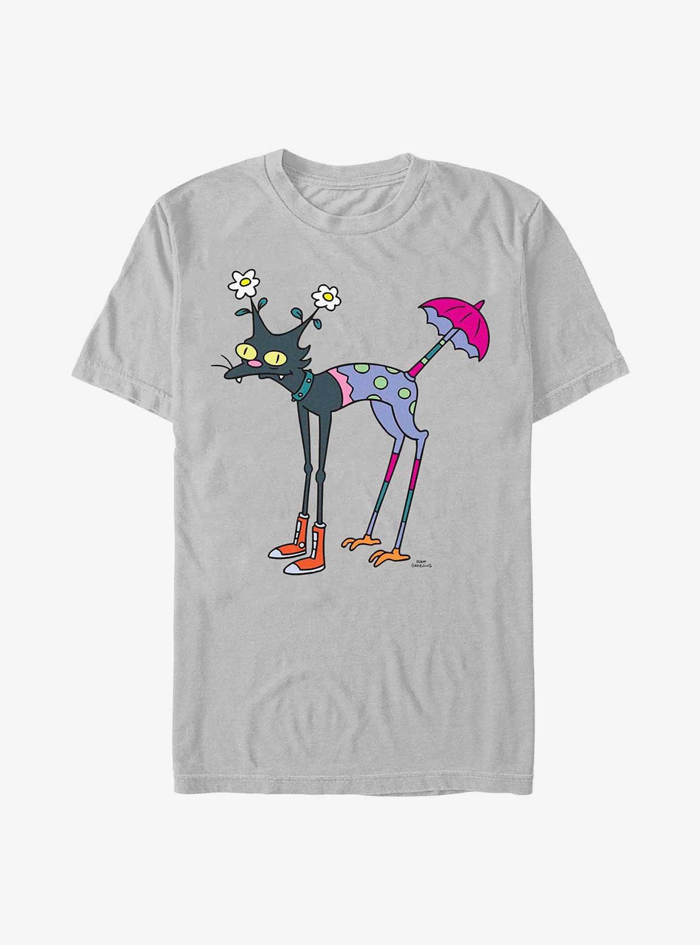 The Simpsons Mutant Snowball T-Shirt, SILVER, hi-res