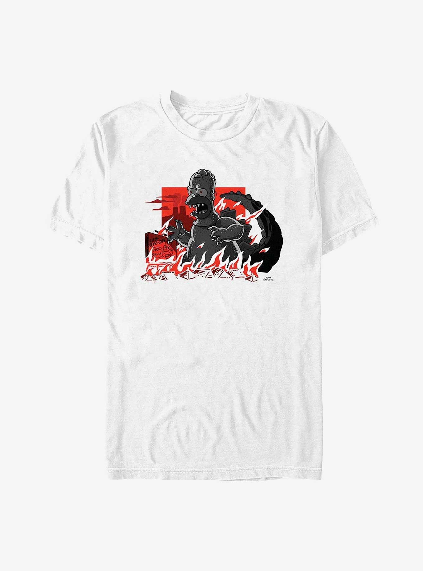 The Simpsons Godzilla Homer T-Shirt, , hi-res