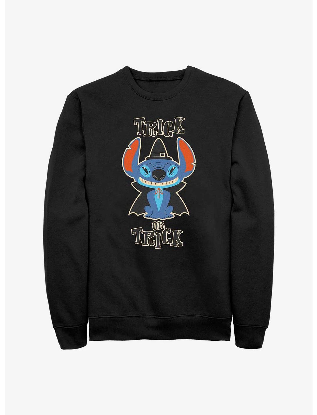Disney Lilo & Stitch Trick Or Trick Sweatshirt, BLACK, hi-res